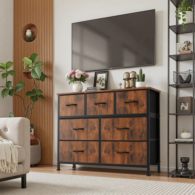 7-Drawer Fabric Storage Organizer for Bedroom Closet & Living Room