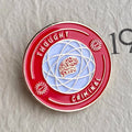 Literature-Inspired Novel Brooch - Durable Metal Badge Fashion Accessory