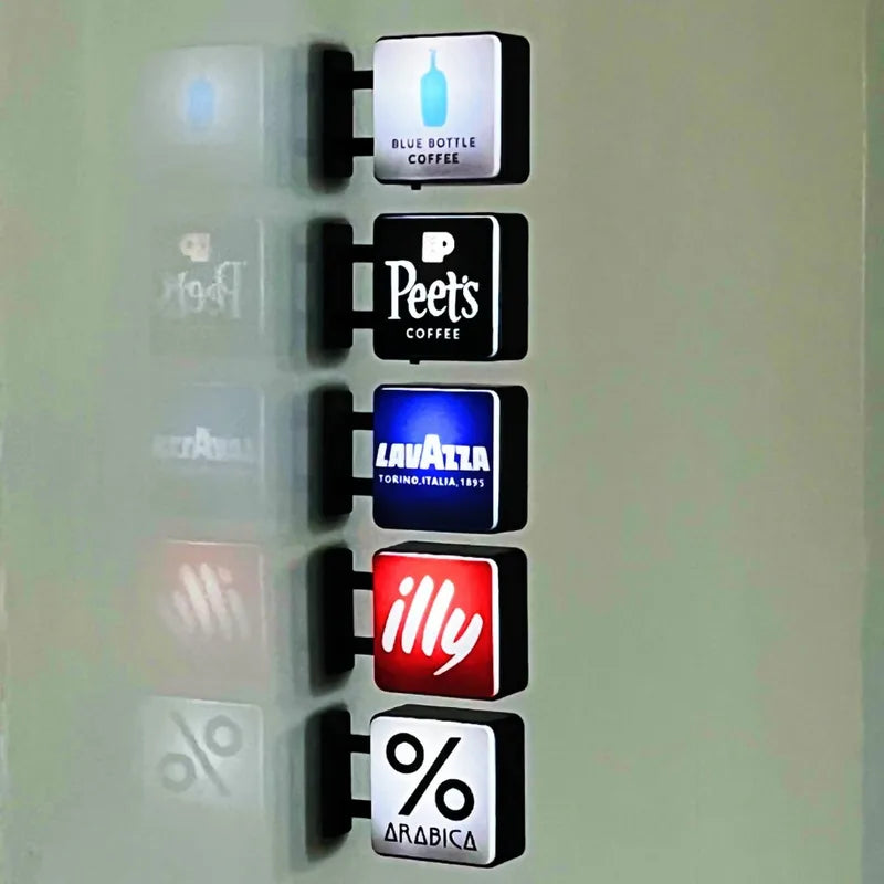Coffee Shop LED Light Box Sign Creative Luminous Display for Home and Business