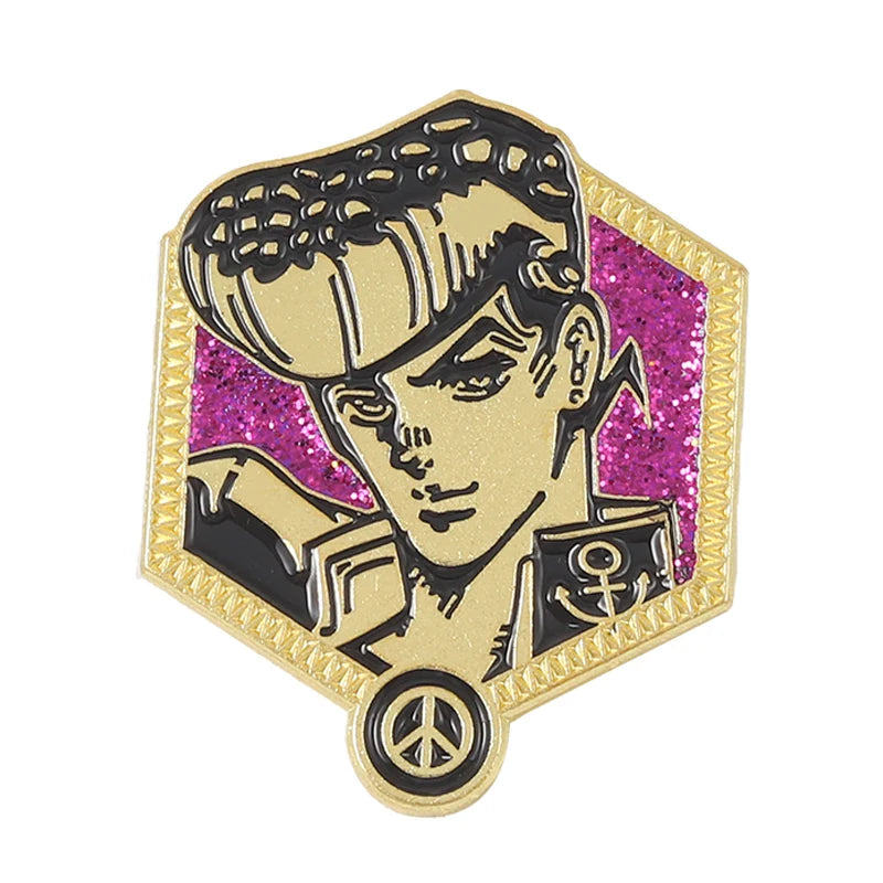 Anime Enamel Pins Custom Brooches Lapel Badges for Fans & Gifts
