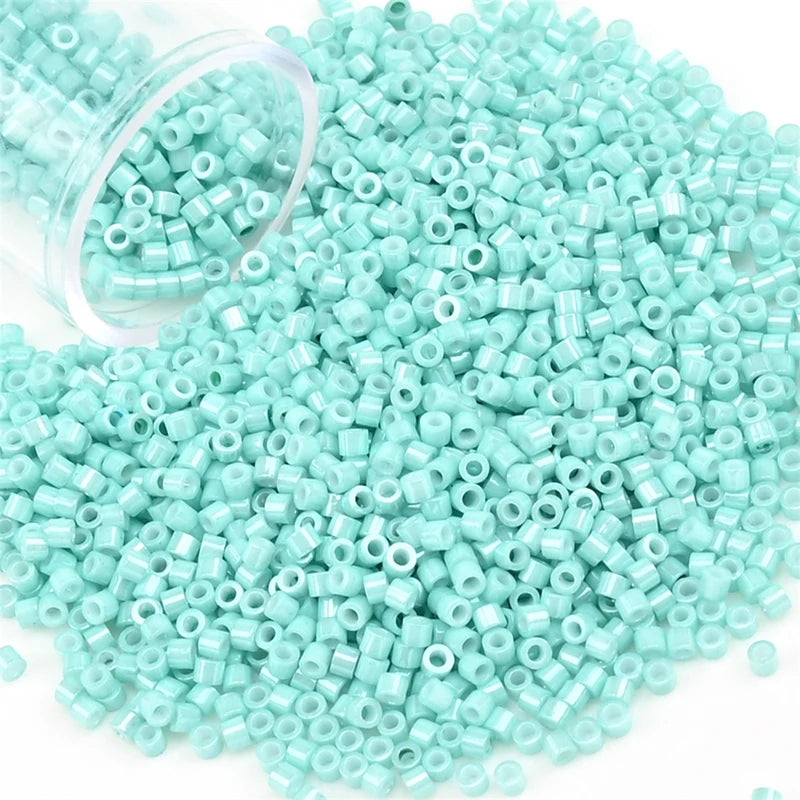 Mini Glass Beads for Jewelry Making 2000Pcs DIY Necklace & Bracelet Accessories