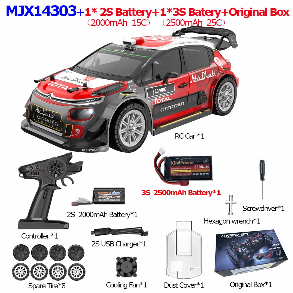High Speed RC Drift Car with Gyroscope - Electric Toy for Kids, Multiple Colors