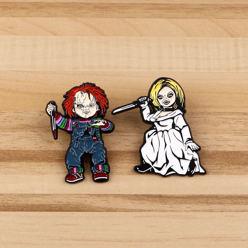 Halloween Horror Enamel Lapel Pins for Backpack, Brooch, Badge, Jewelry Gift