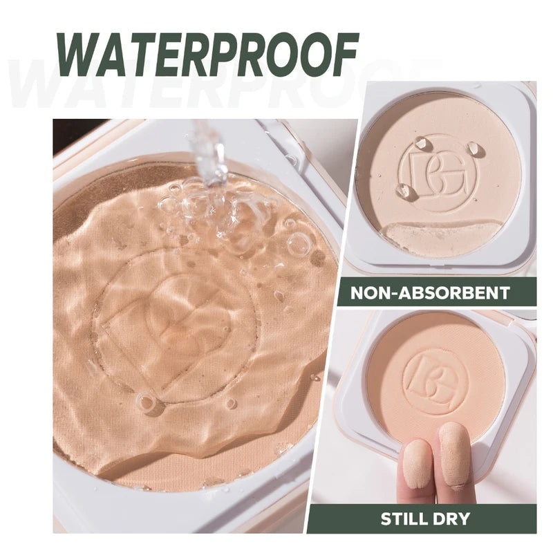 Oil Control Matte Face Powder with Waterproof Finish - Flawless Full Coverage
