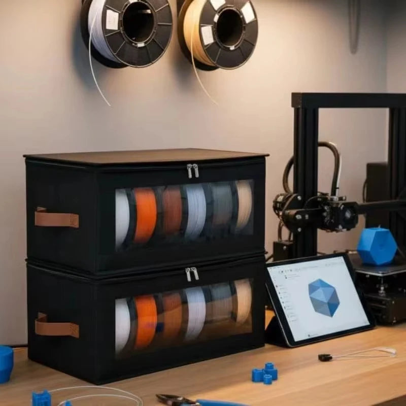 Filament Storage Bag for 3D Printing Supplies - Organizer & Holder