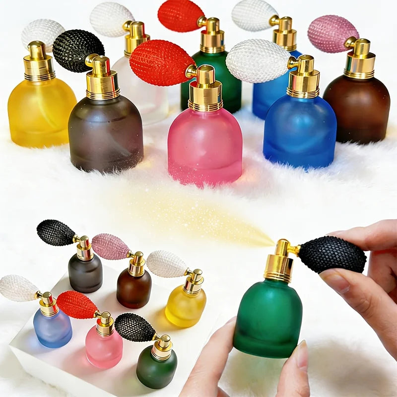 Colorful Mini Airbag Perfume Bottle - Reusable Portable Sprayer