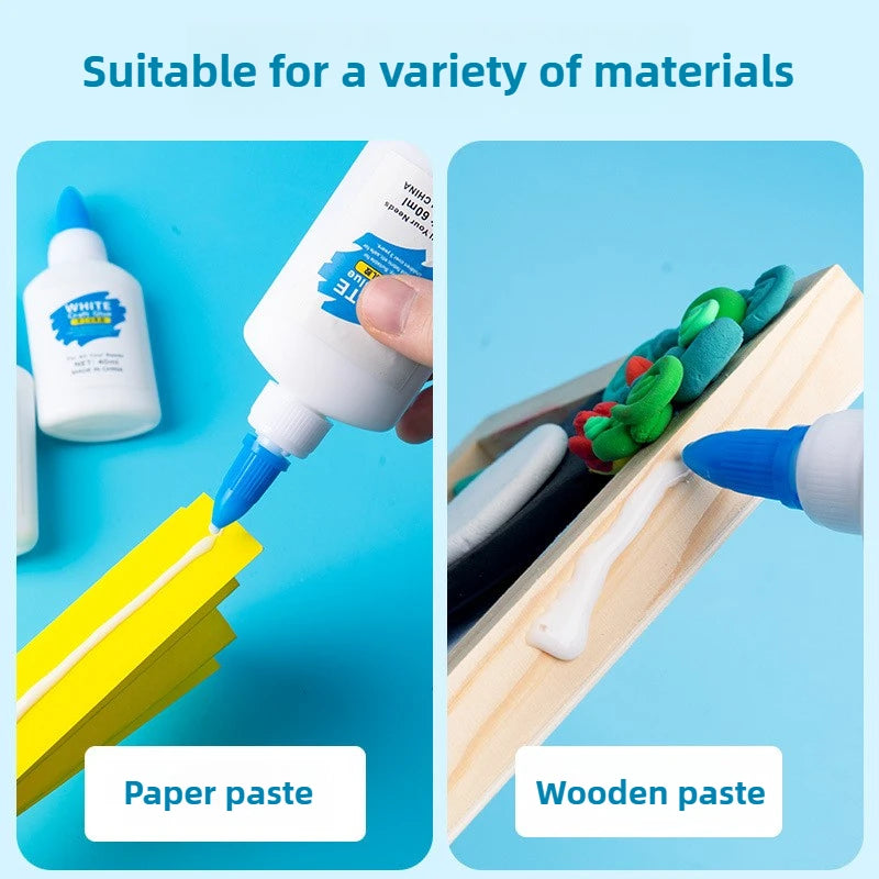 White Crafting Glue for Woodworking DIY Art & Craft Projects - Handmade