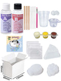 DIY Liquid Silicone Squishy Kit Set - Kawaii Cat Paw & Cartoon Characters