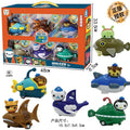 Octonauts Play Set with Action Figures - Educational Kids Toy & Holiday Gift