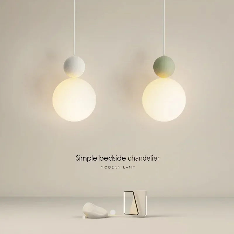 Nordic Style Pendant Lamp Chandelier for Living Dining Bedroom Home Decor Lighting Fixture