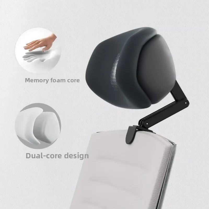 Office Chair Neck Support Cushion High Headrest Memory Foam Seat Pad