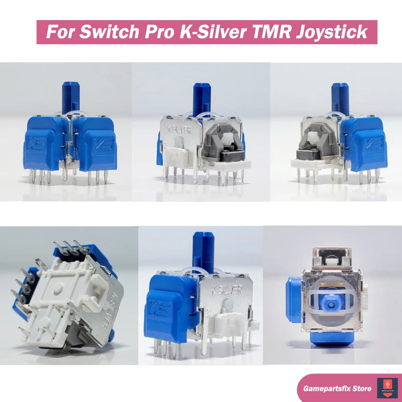 Joystick Replacement for Nintendo Switch, PS5, PS4, Xbox Series & One - Anti-Drift 3D Analog TMR ThumbStick