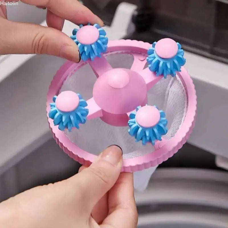 Reusable Laundry Filter Bag for Washing Machine Lint Pet Hair Dirt Collection