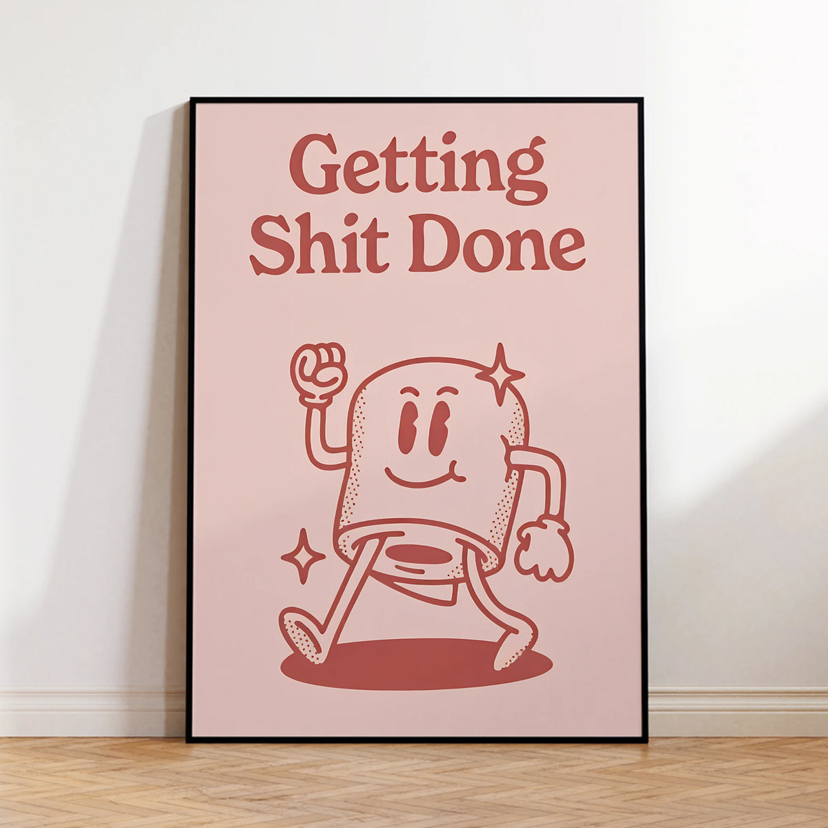 Getting Shit Done Wall Art Prints Canvas Poster for Living Room Decor