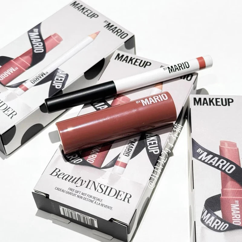 Lip & Cheek Makeup Set with Lipliner and Lip Serum Balm - All Colors Available