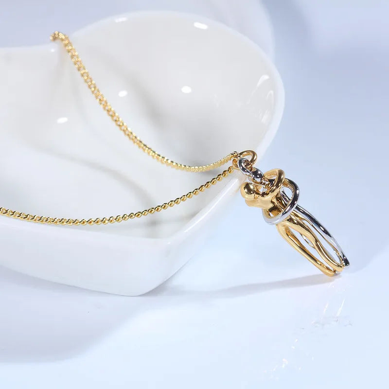 Fashion Hugging Necklace Chain for Men Women Lover Gift Jewelry