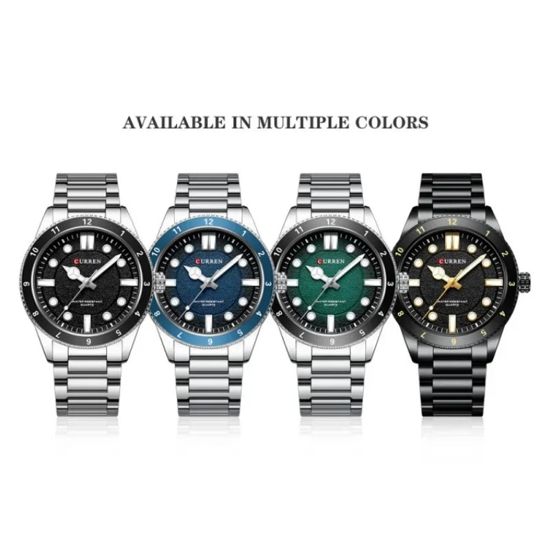 Unisex Military Sport Watch Waterproof Night Light Quartz Timepiece