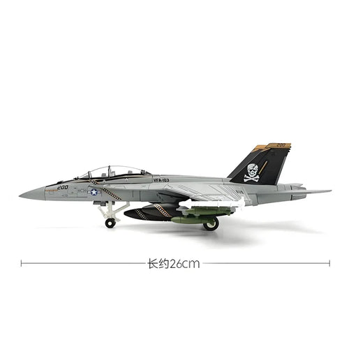 1/72 Scale Military Model F-18 Hornet Fighter Jet Aircraft Replica