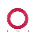 Dog Flying Disk Toy Interactive Training Ring EVA Resistant Fetch Ring