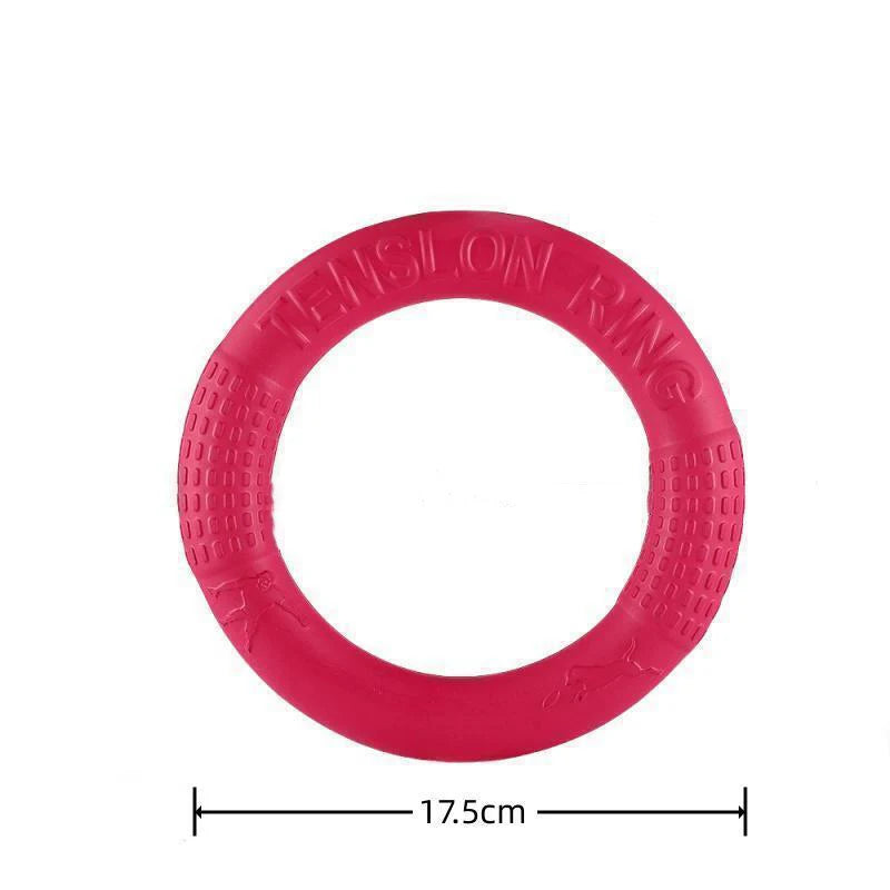 Dog Flying Disk Toy Interactive Training Ring EVA Resistant Fetch Ring