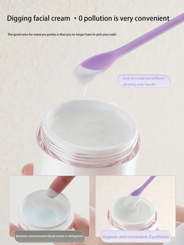 Silicone Empty Bottle Scraper Set - Foundation & Makeup Last-Residue Remover