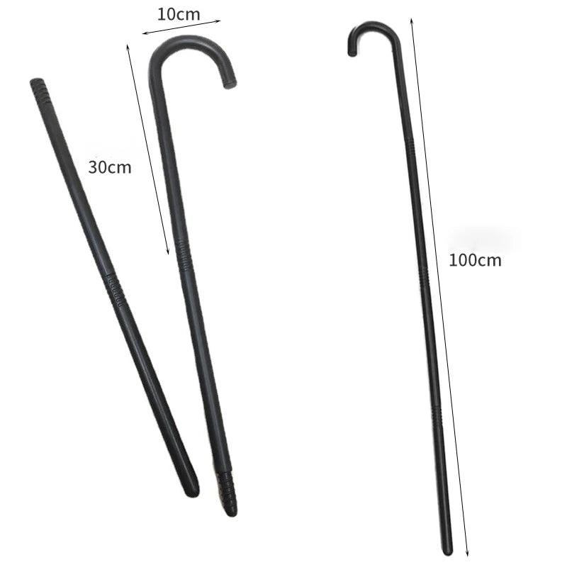 Halloween Party Props Black Cane Magic Wand Staff Costume Accessory