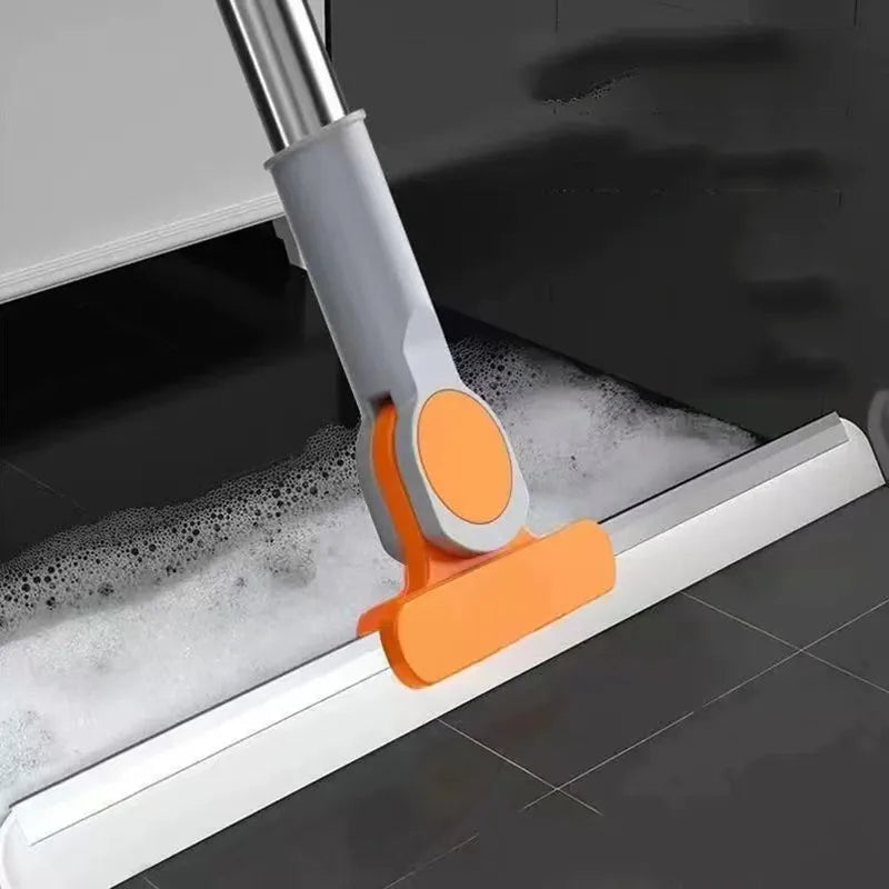 Silicone Glass and Floor Wiper Scraper Set for Household Cleaning