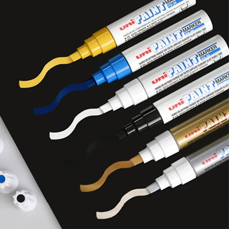 Oil-Based Paint Markers for Metal Glass Plastic - Water Resistant Repair Pen