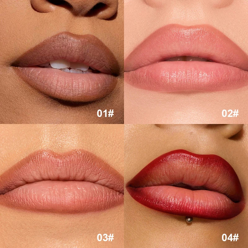 8PCS Waterproof Matte Lipstick Pencil Set - Long-Lasting Lip Contour & Lipliner