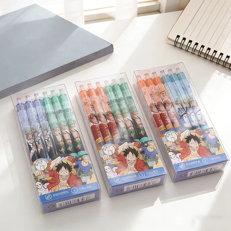 Gel Pen Set with Bullet Tip - 4/8/12pcs Creative Stationery for School