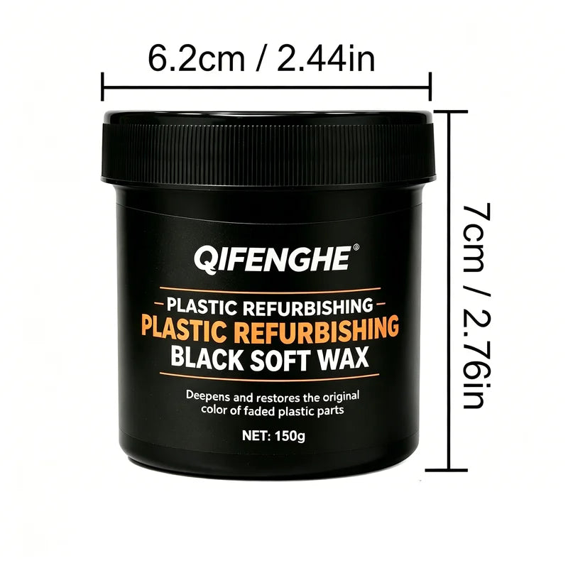 Car Plastic Restorer Wax - Deeply Rejuvenates Faded Interior & Exterior Parts