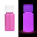 Fluorescent Luminous Paint Set - Glow in Dark Epoxy Resin & Acrylic DIY Supplies
