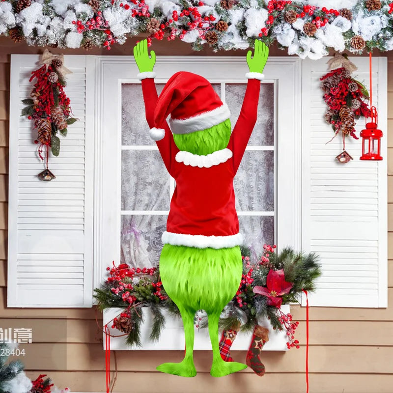 Christmas Wall Hanging Background Cloth Outdoor Garden Decoration 2026 New Year