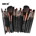 Professional Makeup Brush Set 22 Pcs, Eyeshadow, Eyeliner & Face Brushes