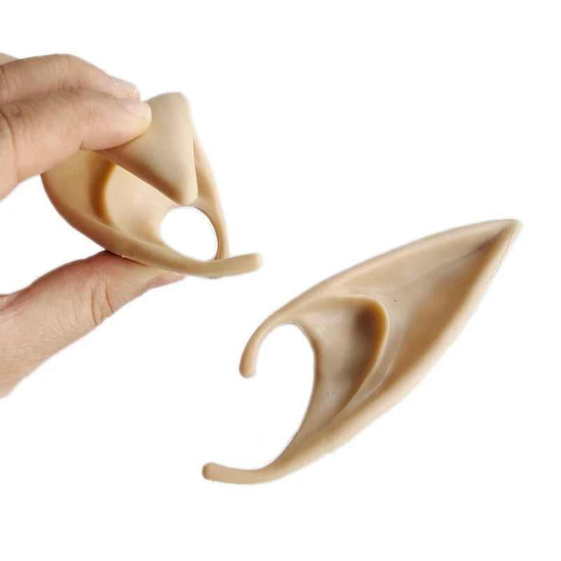 Halloween Elf Ears Latex Props Costume Accessories for Cosplay & Parties