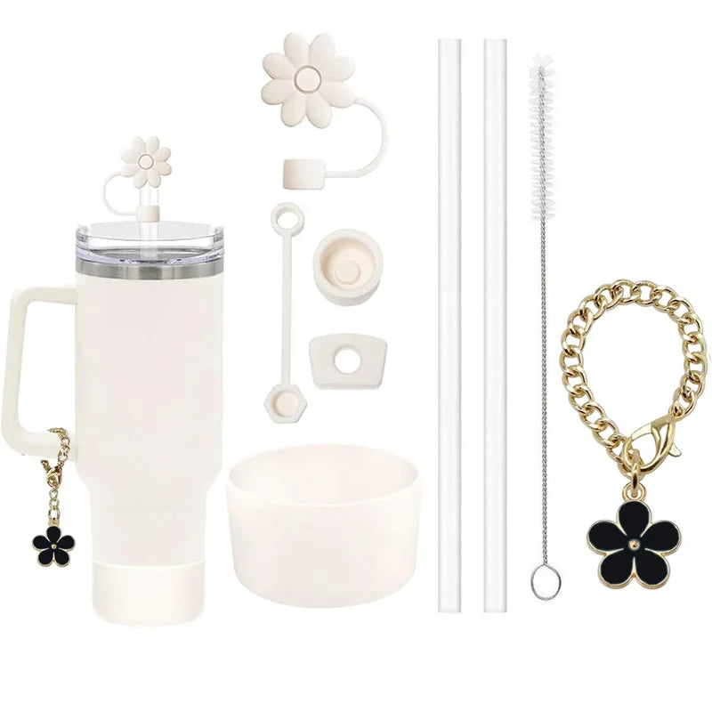 Silicone Cup Accessories Set for Stanley & Similar Tumblers - 9 Pieces
