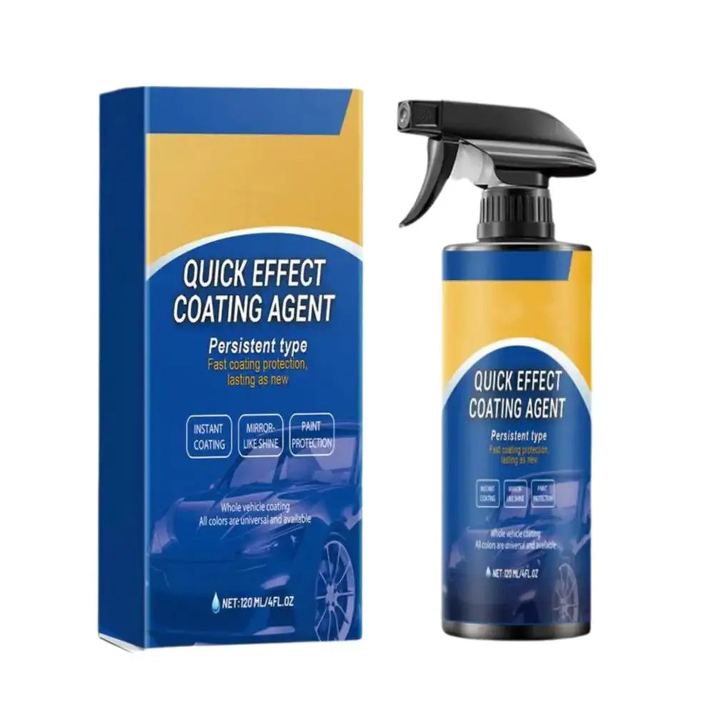 Nano Ceramic Car Coating Spray 120ml Quick Protective Wax Polish for Vehicles