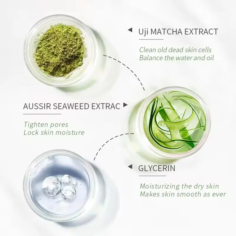 Natural Fruit Acid Peeling Gel Facial Cleanser - Deep Nourishing & Brightening, 80g