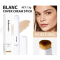 Color Changing Foundation Stick with Brush - High Coverage Waterproof Base Makeup