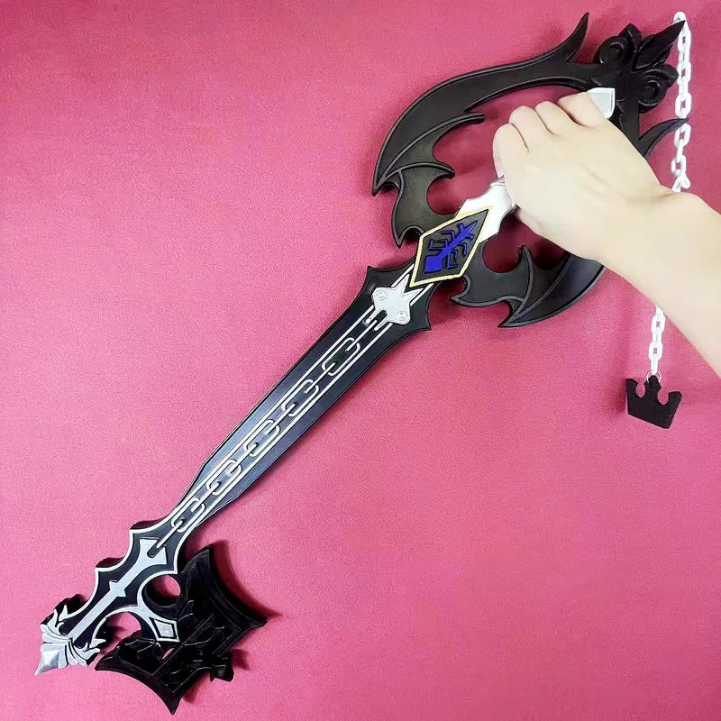 33 Inch Anime Cosplay Keyblade Katana Sword with Multiple Colors - Samurai Prop & Collectible Weapon