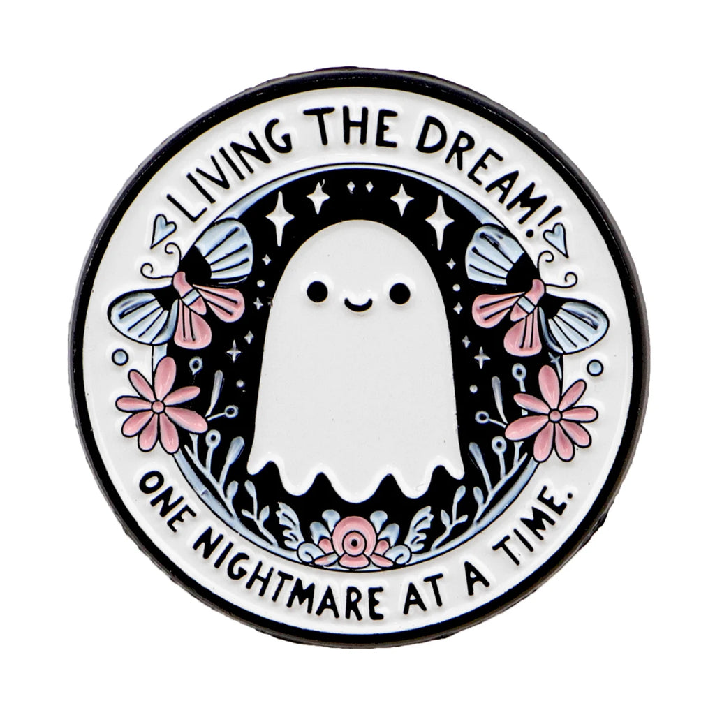 Cartoon Ghost Enamel Pin Halloween Brooch Lapel Pin for Clothing & Accessories