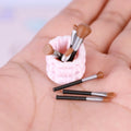 1/12 Dollhouse Miniature Makeup Brush Model for Doll Accessories Toys