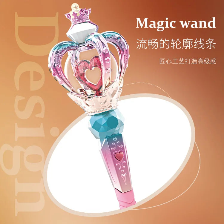 Children Fairy Wand Toy with Sound Light - Pretend Play Role-Playing Prop for Kids