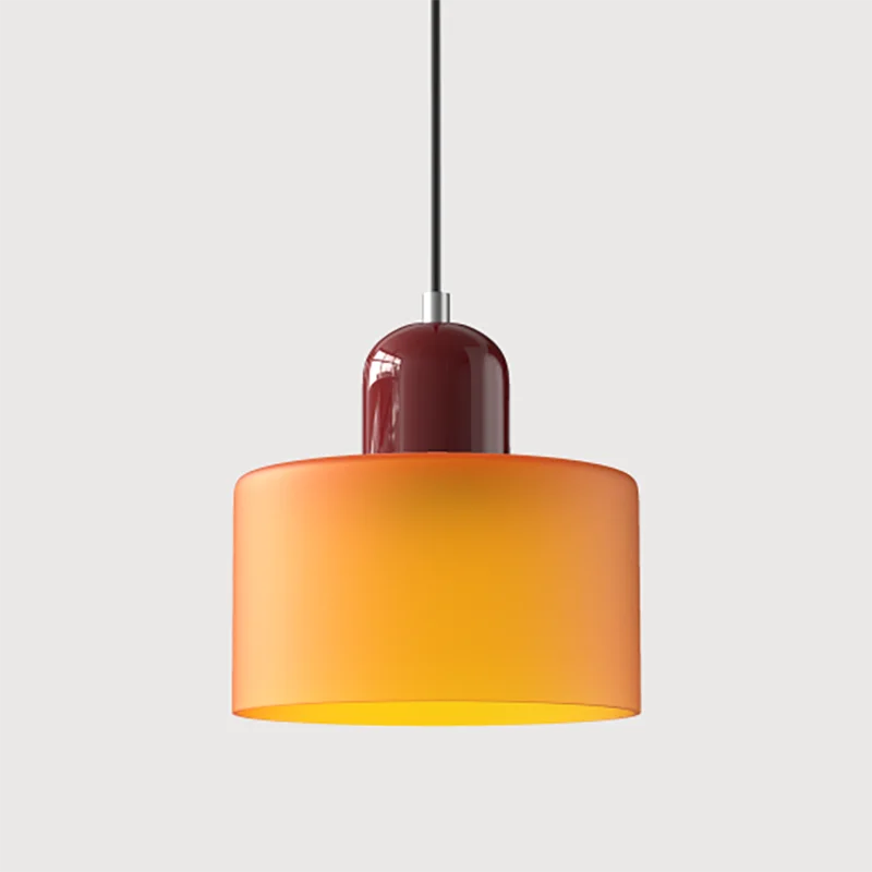 Modern Glass Chandelier for Bedroom, Restaurant & Bar Lighting E27 Fixture