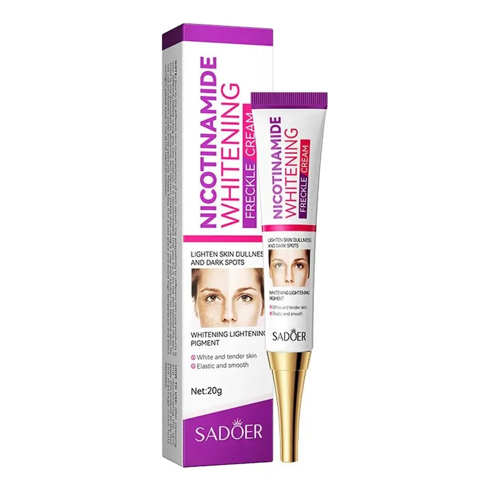 Face Brightening & Freckle Removing Cream with Niacinamide - Moisturizing Skin Care