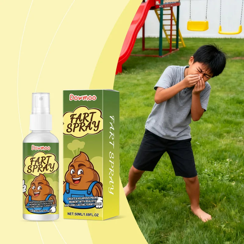 Funny Prank Fart Spray 50ml - Simulates Real Smells for Parties & Gags