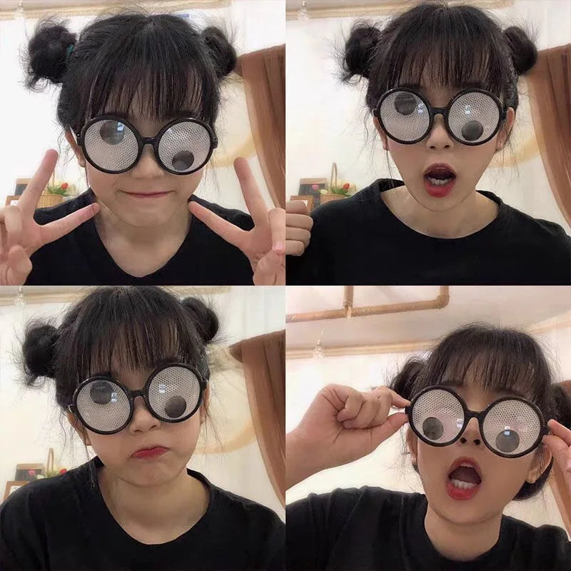 Funny Eyeball Glasses Halloween Cosplay Costume Accessory