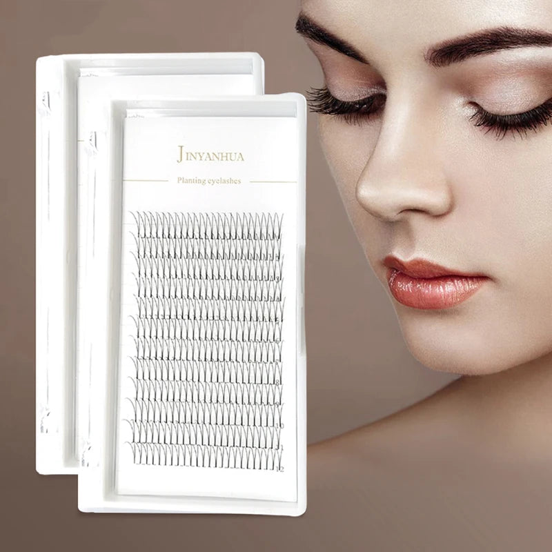 Premade Volume Lash Fans 2D-6D Short Stem Eyelash Extensions 0.07/0.10mm