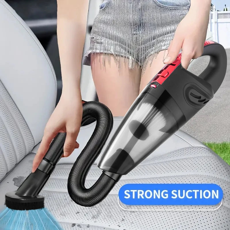 Portable Wireless Handheld Vacuum Cleaner with Strong Suction & Long Battery Life