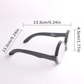 Funny Halloween Round Glasses Cosplay Costume Accessory Kids Teens Party Favors